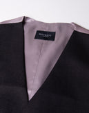RRP €150 HACKETT Wool Waistcoat Size 40R / 50R / M Fully Lined Satin Cinch Back gallery photo number 8