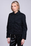 RRP €205 8 Blouson Jacket Size S Garment Dye Inverted Pleat Back Full Button gallery photo number 4