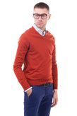 RRP€215 HACKETT Merino Wool Jumper Size XXL Suede Effect Elbow Patches V Neck gallery photo number 4