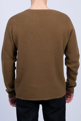 RRP€250 BELSTAFF WAFFLE Cashmere & Wool Jumper US-UK38 IT48 M Made in Italy gallery photo number 5