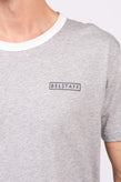BELSTAFF DTC BORDERED MANUFACTURE T-Shirt Top US-UK40 IT50 L Melange Logo gallery photo number 7