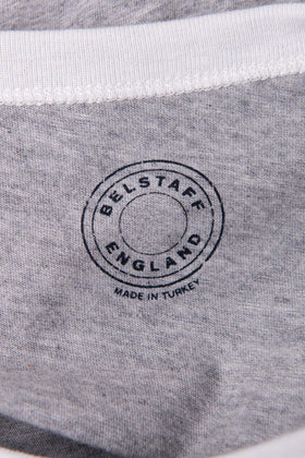 BELSTAFF DTC BORDERED MANUFACTURE T-Shirt Top US-UK40 IT50 L Melange Logo gallery photo number 8