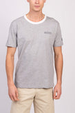 BELSTAFF DTC BORDERED MANUFACTURE T-Shirt Top US-UK40 IT50 L Melange Logo gallery photo number 4