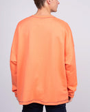 RRP €245 TOM REBL Sweatshirt Size XL Coated Front Round Neck Made in Italy gallery photo number 5
