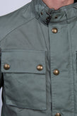 RRP€425 BELSTAFF RACEMASTER Motorcycle Jacket US-UK38 IT48 M Waxed Elbow Patches gallery photo number 7