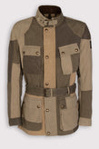 RRP €595 BELSTAFF PATCHWORK TRIALMASTER Waxed Jacket US-UK38 IT48 M Belted gallery photo number 1
