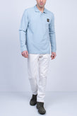 RRP€110 BELSTAFF ESSENTIALS Polo Shirt US-UK44 IT54 XXL Split Hem Spread Collar gallery photo number 5
