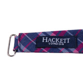 HACKETT Freestyle Bow Tie One- Size Silk Blend Tartan Made in Italy gallery photo number 5