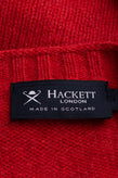 RRP€120 HACKETT Lambswool Jumper Size-S Seamless Thin Knit Long Sleeve Crew Neck gallery photo number 8