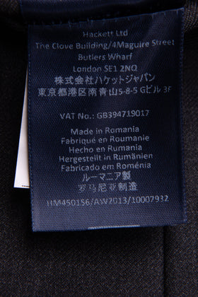 RRP €175 HACKETT Super 120'S Wool Waistcoat Size 42R / 52R / L Loro Piana Fabric gallery photo number 10