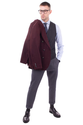 RRP €175 HACKETT Super 120'S Wool Waistcoat Size 42R / 52R / L Loro Piana Fabric