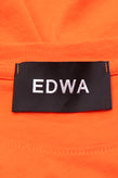 EDWA By EDWARD SPIERS T-Shirt Top Size M-L Coated Front Round Neck Made in Italy gallery photo number 5