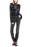 RRP €140 CERRUTI 1881 Jeans Size 26 Stretch Garment Dye Rhinestones Comfort Fit gallery photo number 2