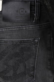 RRP €140 CERRUTI 1881 Jeans Size 26 Stretch Garment Dye Rhinestones Comfort Fit gallery photo number 6