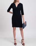RRP€200 EUROPEAN CULTURE Sheath Dress Size S Split V Neck Made in Italy gallery photo number 3