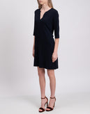 RRP€200 EUROPEAN CULTURE Sheath Dress Size S Split V Neck Made in Italy gallery photo number 5