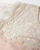 TWIN SET SIMONA BARBIERI Cady Shift Dress Size S Floral Lace 3/4 Sleeve gallery photo number 7