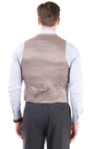 RRP €175 HACKETT Wool Waistcoat Size 38L 48L S Two Tone Single-Breasted Y-Neck gallery photo number 5