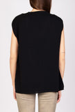 8 Cashmere & Merino Wool Cardigan Size S Thin Knit Cap Sleeve Made in Italy gallery photo number 4