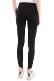 TOPSHOP JAMIE Jeans W26 L32 Stretch Black Ripped gallery photo number 3