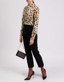 RRP €245 CINQ A SEPT Trousers Size US 8 Zip Fly Cropped gallery photo number 5