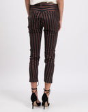 RRP€180 MANILA GRACE Trousers Size IT40 Stretch Wool Blend Melange Made in Italy gallery photo number 6