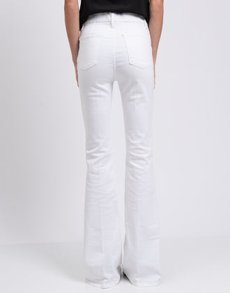 RRP €205 FRAME Jeans W26 Stretch Flare Leg Made in USA gallery photo number 6
