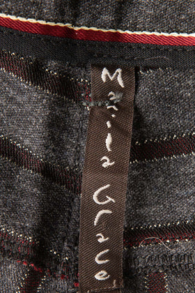 RRP€180 MANILA GRACE Trousers Size IT 38 / XS Wool Blend Melange Made in Italy gallery photo number 9
