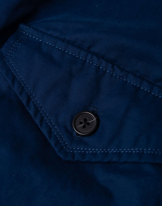RRP €210 8 Jacket Size XS Blue Lightly Padded Button Front Pleated Back gallery photo number 9