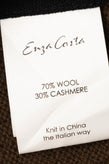 RRP €275 ENZA COSTA Cashmere & Wool Jumper Size XS Ripped Split Dipped Hem gallery photo number 9