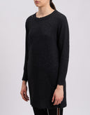 RRP €275 ENZA COSTA Cashmere & Wool Longline Jumper Size XS HANDMADE Destroyed gallery photo number 5