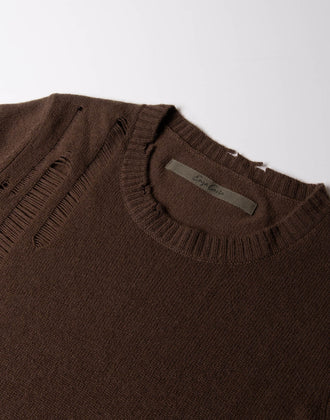 RRP €275 ENZA COSTA Cashmere & Wool Jumper Size XS Ripped Split Dipped Hem gallery photo number 7