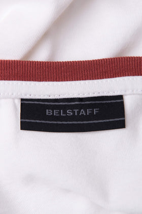 BELSTAFF THOM T-Shirt Top US-UK36 IT46 S Colour Block Logo Patch Short Sleeve gallery photo number 6