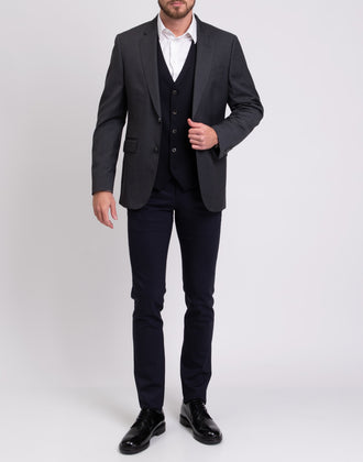HACKETT Wool Waistcoat Size 40R / 50R / M Fully Lined Satin Back RRP €150 gallery photo number 1