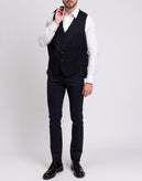 HACKETT Wool Waistcoat Size 40R / 50R / M Fully Lined Satin Back RRP €150 gallery photo number 3