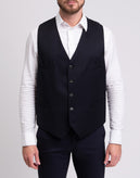 HACKETT Wool Waistcoat Size 40R / 50R / M Fully Lined Satin Back RRP €150 gallery photo number 4