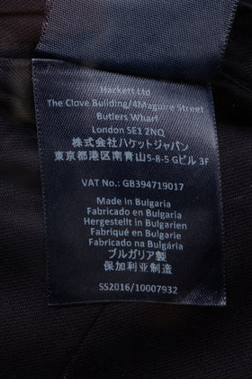 HACKETT Wool Waistcoat Size 40R / 50R / M Fully Lined Satin Back RRP €150 gallery photo number 11