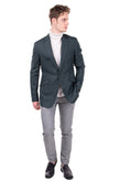 RRP €575 HACKETT Cashmere & Wool Blazer Jacket Size 38R 48R S Textured Birdseye gallery photo number 2