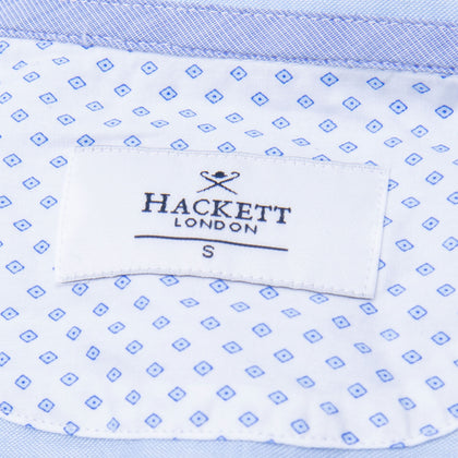 HACKETT Shirt Size S Embroidered Long Sleeve Button Down Collar Classic Fit gallery photo number 8