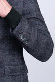 RRP €525 HACKETT Knitted Blazer Jacket Size 38R / 48R / S Alpaca & Wool Blend gallery photo number 6