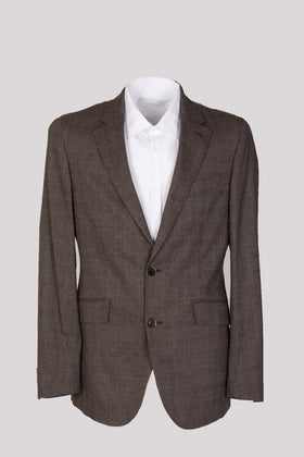 RRP €450 HACKETT Blazer Jacket Size 38L / 48L / S Wool Blend Glen Notch Lapel gallery photo number 1