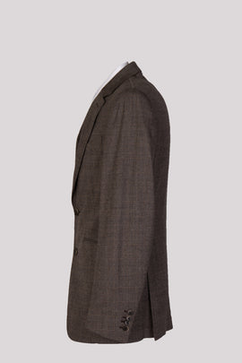 RRP €450 HACKETT Blazer Jacket Size 38L / 48L / S Wool Blend Glen Notch Lapel
