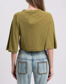RRP €415 ALBERTA FERRETTI Wool Cardigan Size IT 42 / M Cropped Made in Italy gallery photo number 6