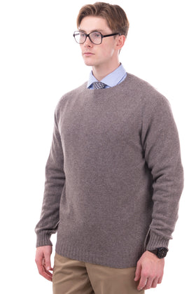 RRP €120 HACKETT Lambswool- Jumper Size XXL Thin Seamless Crew Neck Made in UK gallery photo number 5