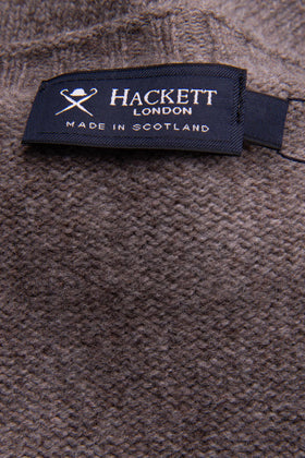 RRP €120 HACKETT Lambswool- Jumper Size XXL Thin Seamless Crew Neck Made in UK gallery photo number 9
