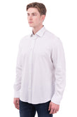 RRP €165 HACKETT Pique Shirt Size XXL Melange Effect Spread Collar Slim Fit gallery photo number 5