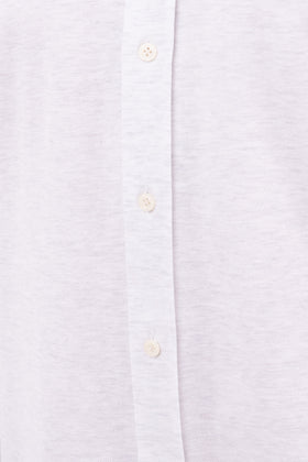 RRP €165 HACKETT Pique Shirt Size XXL Melange Effect Spread Collar Slim Fit gallery photo number 7