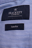 HACKETT Shirt Size S Gingham Embroidered Logo Button Down Collar Slim Fit gallery photo number 9
