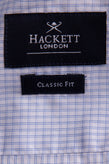 HACKETT Shirt Size XXL Two Line Check Long Sleeve Regular Collar Classic Fit gallery photo number 9