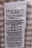 RRP €115 HACKETT Shirt Size M Gingham Dobby Round Hem Spread Collar Classic Fit gallery photo number 6